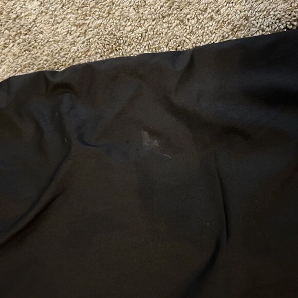 Vintage Adidas Break Away Pants Black Side Snap Warm Up Track Sweatpants 90s L - Picture 7 of 9